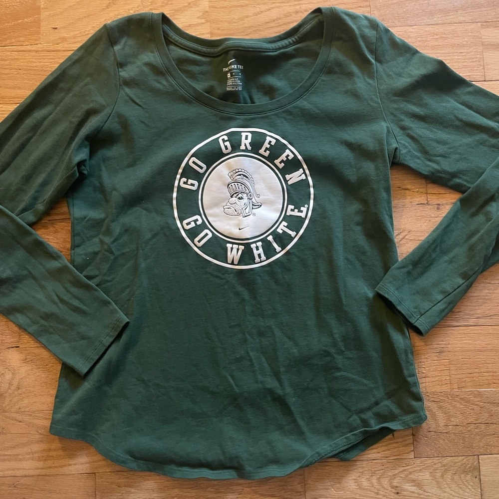 Nike Michigan State women’s long sleeve tee. Size medium